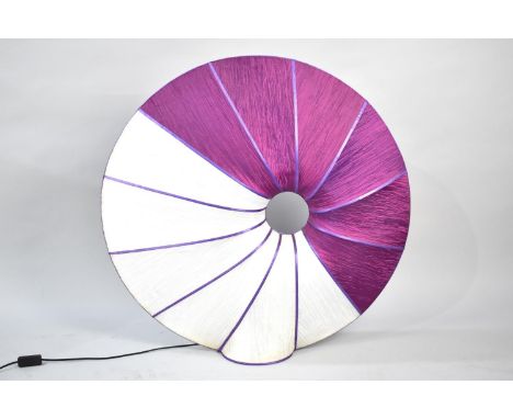 A Large Circular Table Lamp, 80cms Diameter 