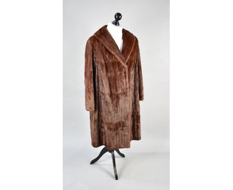 A Vintage Ladies Fur Coat 