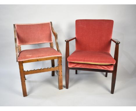Two Vintage Armchairs 
