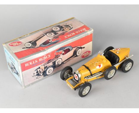 A Burago Bugatti Type 59 and a Rolls Royce Car Radio in Original Cardboard Box 