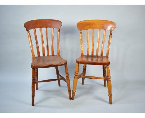 Two Vintage Kitchen Chairs 