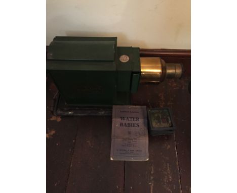 Boys own magic lantern and 22 slides water babies