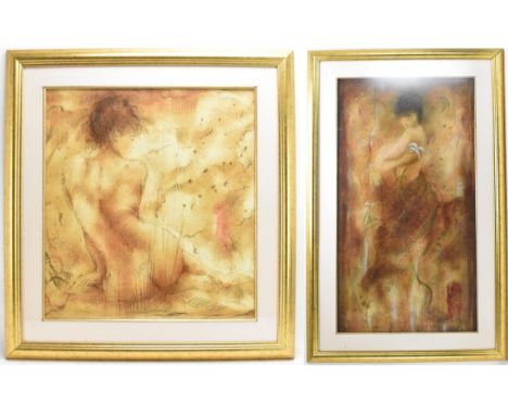 Janet Treby (B.1955) - A limited edition serigraph entitled 'Innocence' numbered 335/385, signed to the lower right corner 53