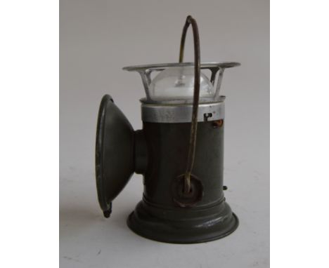 A French 1950's railway lamp model MX 290-G