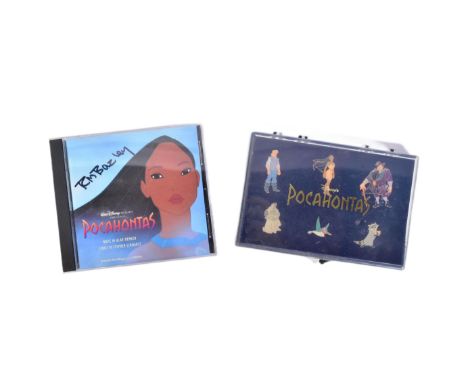Richard Bazley Collection - Pocahotas (Disney 1995 animated feature film) - a Pocahontas soundtrack CD signed by Bazley and a