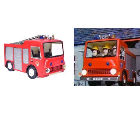 Fireman Sam (1987-1994) - an original screen used animation model of Jupiter, Fireman Sam's Fire Engine. Believed to be one o