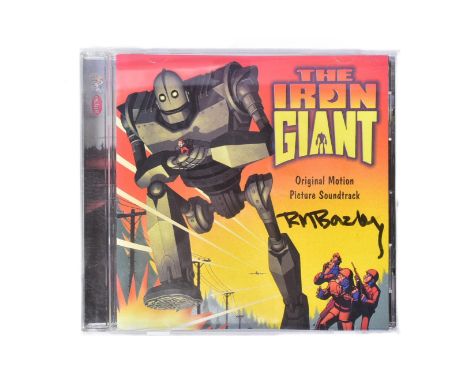 Richard Bazley Collection - The Iron Giant (1999)&nbsp; - original CD soundtrack, signed on the front by Richard Bazley, the 