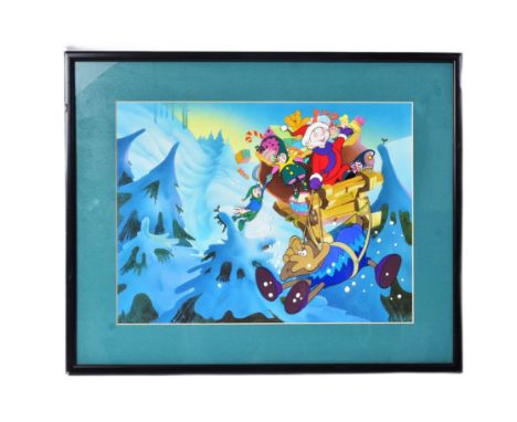 Calon TV Collection - Santa's First Christmas (1993) - an original production used animation cel from 'Santa's First Christma