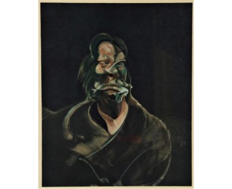 Bacon, Francis (1900-1992), not signed, portrait of Isabel Rawthorne, (1966), color lithograph 32 x 26  cm.BACON, FRANCIS (19