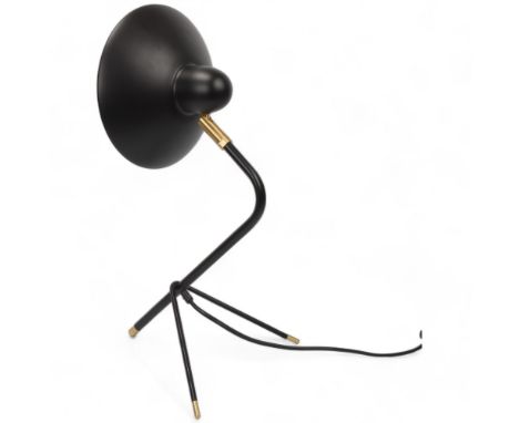 Di Classe, an Arles mid-century style desk lamp by DMEI ENDO with adjustable shade, approx height 45cmGood condition 