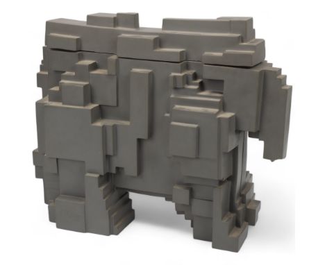 SIR EDUARDO PAOLOZZI (1924-2005), Elephant (1972), a moulded composite abstract figure, signed and numbered 1108/3000, with o