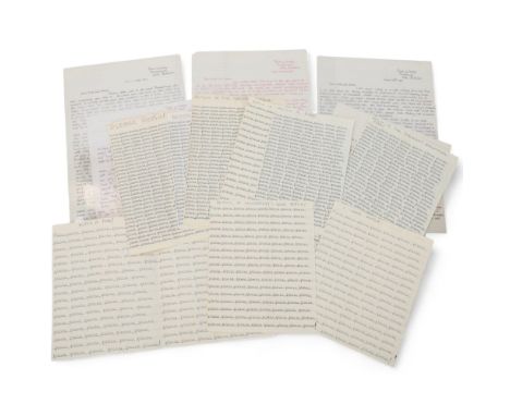 JIMI HENDRIX EXPERIENCE INTEREST. A large quantity of original FAN MAIL letters addressed to MITCH MITCHELL &amp; NOEL REDDIN