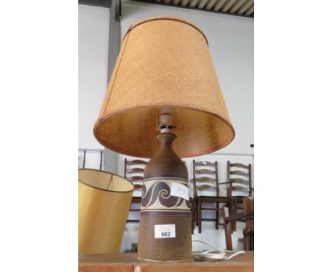 STUDIO POTTERY TABLE LAMP