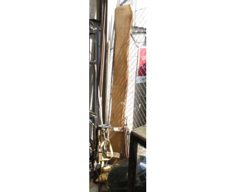 QUANTITY OF COPPER PIPE, 2 PIECES OF TIMBER, SACK TRUCKS &amp; STRIMMER FOR SPARES