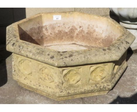 A 27 GOTHIC  COTSWOLD PLANTER"