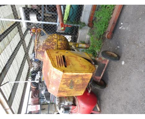LISTER ENGINE CEMENT MIXER