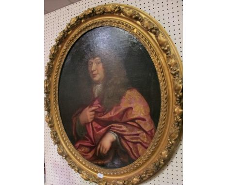 ENGLISH SCHOOL 19TH CENTURY
Portrait of a Gentleman with a Cloak
Oil on Canvas
In Ornate Gilt Frame
90cm x 70cm