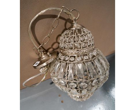 CONTEMPORARY DECORATIVE CENTRAL LIGHT SHADE 36 cm high 