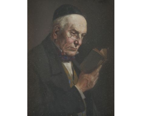 ALOIS HEINRICH PRIECHENFRIED1867 Wien - 1953SCHULMEISTER Öl auf Holz. 12 x 9 cm (R. 32 x 29 cm). Signiert oben rechts. Verso: