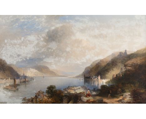 JAMES VIVIEN DE FLEURYLandschaftsmaler in London, wo er 1847-1868 in der Royal Academy Ansichten von England, Oberitalien und