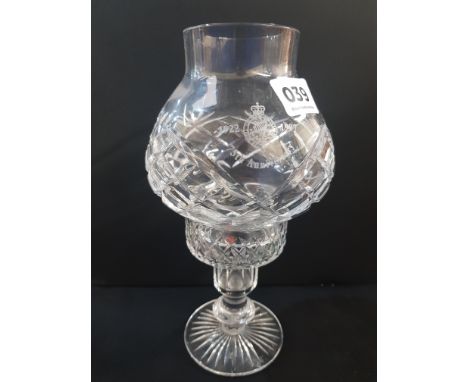 TYRONE ROYAL ULSTER CONSTBULARY 75TH ANNIVERSARY STORM LAMP