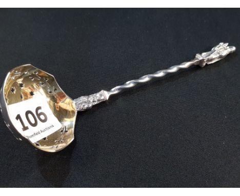 SILVER SIFTER LADLE