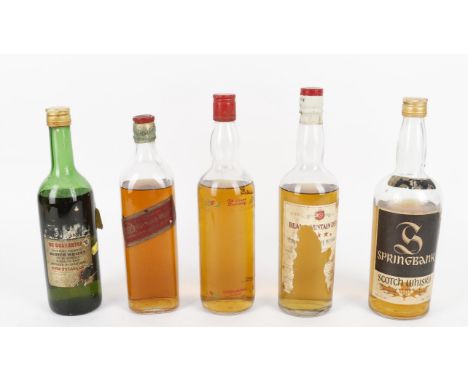 
	
		8 Year Old Springbank Whisky
		Distilled by J &amp; A Mitchell
		Seal unbroken, low ullage
		1X33floz
		Real Mountain De