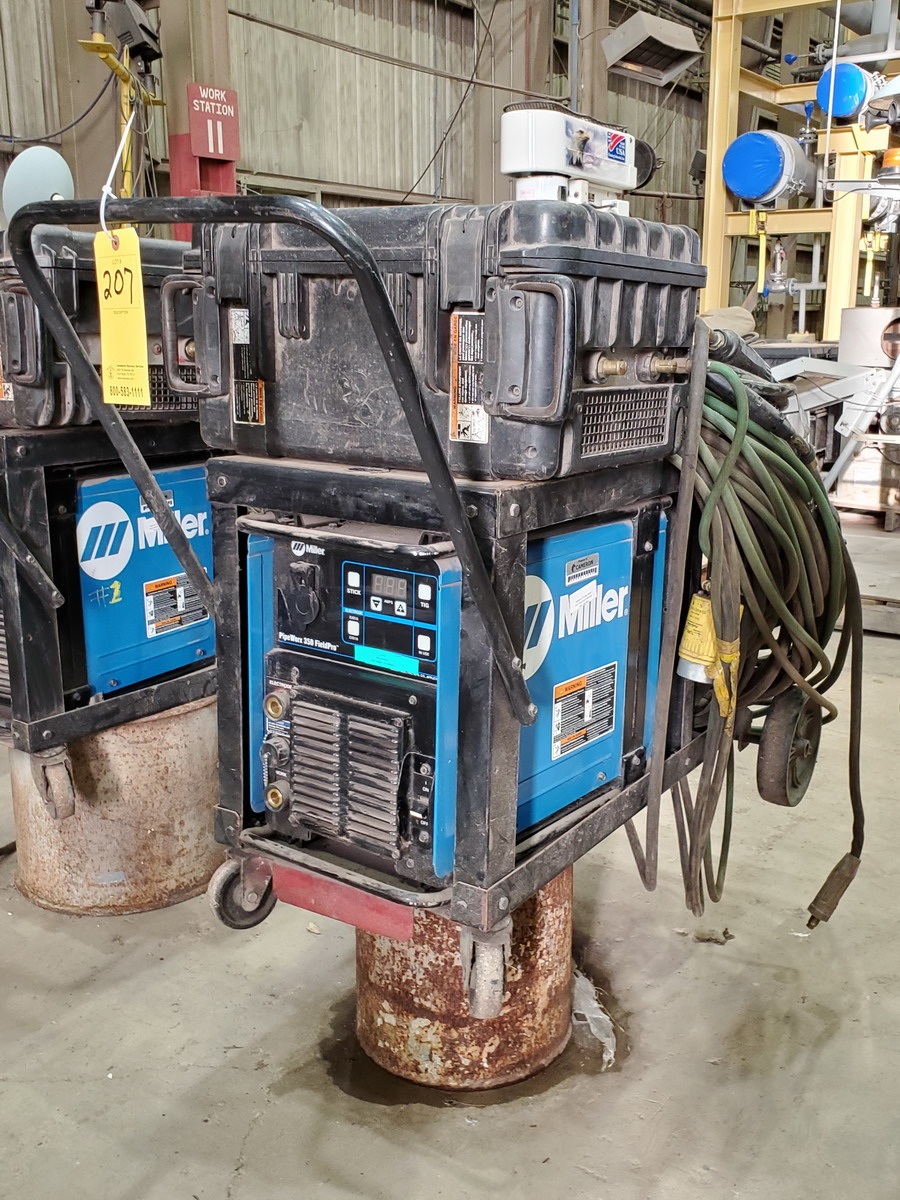 Miller Pipeworx 350 FieldPro Multiprocessing Welder 350A, 230/575V, 50