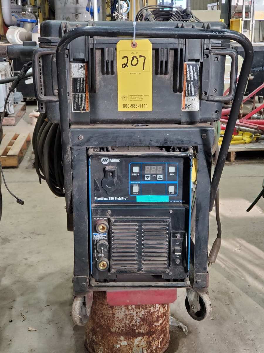 Miller Pipeworx 350 FieldPro Multiprocessing Welder 350A, 230/575V, 50