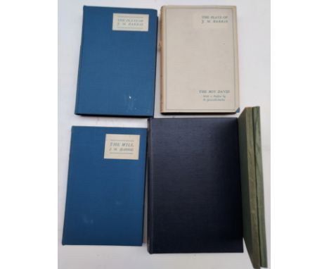 A Collection of Plays & Scripts By J. M. Barrie to Include Two First Editions: The Plays Of J. M. Barrie 'The Boy' Peter Davi