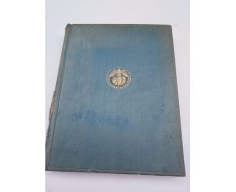 A scarce book describing the chilling rise Of The Nazi Party in words and pictures over 434 pages. Reichstagung in Nürnb er g