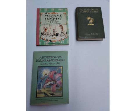 A Collection of Scarce books to Include: The Book of Fairies by Cicely M Barker First Edition Blackie 1927 contains first thr