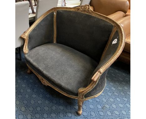 GILT FRENCH STYLE SOFA