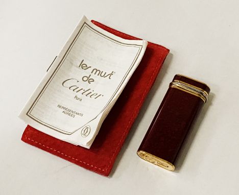 CARTIER PARIS LIGHTER WITH MANUAL