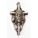 835 Silber Jesus Kreuz