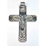 925er Silber Kreuz 2-tlg.