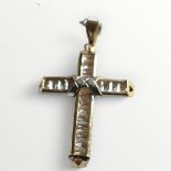 585er GG 14k Gold Kreuz