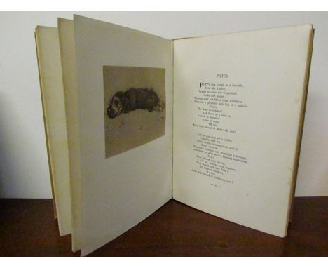 Single volume "A Dozen Dogs or So" by Patrick R Calmers, illustrated by Cecil Aldin, published 1928 front page inscribed 
