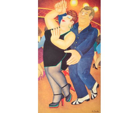Beryl Cook ( British 20th Century ) - Alexander Gallery Publications Ltd - A good limited edition signed print entitled ' Dir