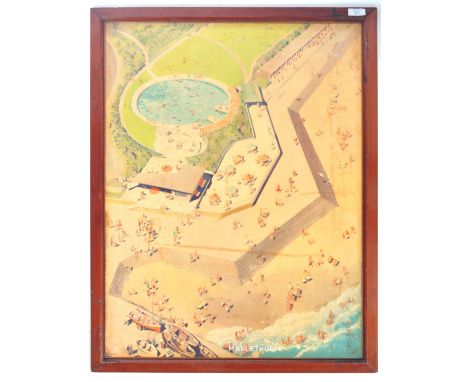 After Donald Blake - A retro vintage 20th Century GWR railway locomotive train advertising point of sale poster print on boar