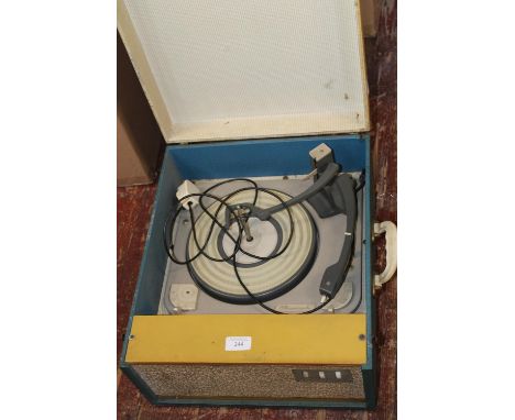 A vintage Monarch record player (untested) 