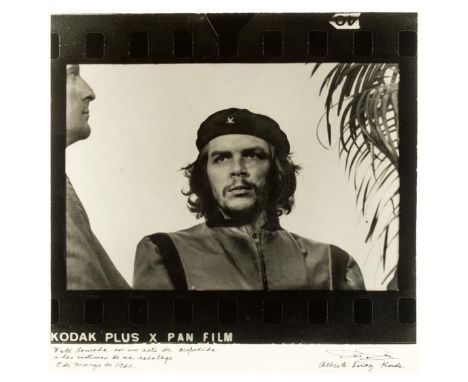 *Korda (Alberto, 1928-2001). Guerillero Heroico (full frame), 1960,  gelatin silver print, [printed 1989], photographer's emb