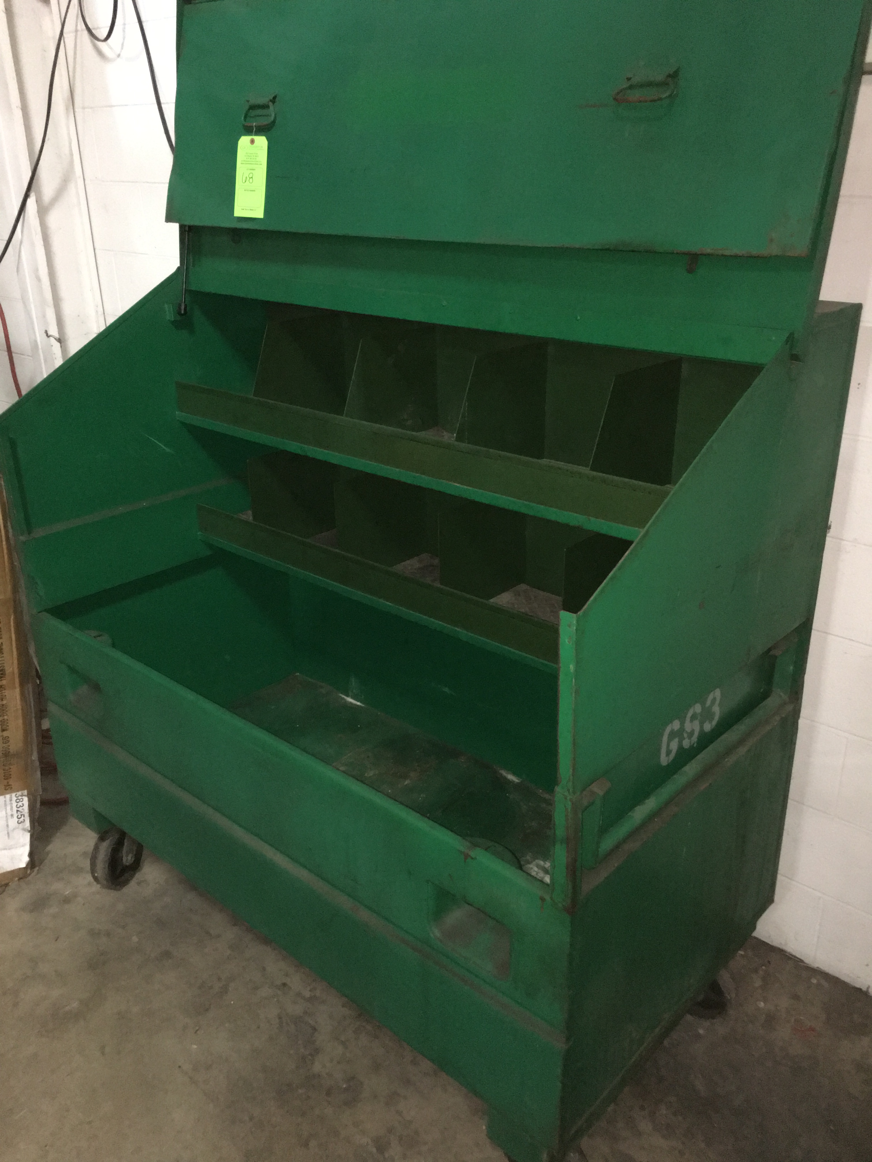 GREENLEE TYPE PORTABLE TOOL BOX