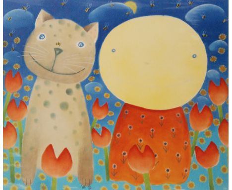 MACKENZIE THORPE (B.1956) - 'In the Summer Time', lithograph, signed in pencil, with a Washington Green Certificate of Authen