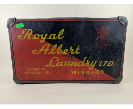 1930s Windsor laundry trunk - Royal Albert Laundry Ltd 