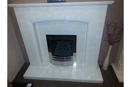 Elgin And Hall Elissa Fireplace Surround 50 Crystal Fires Gem