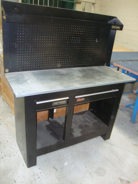 Craftsman Workbench W Drawers Approx 54 X 21 X 63 Tall
