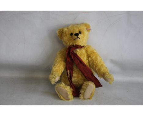 A "'STEIFF-PAUL"' LIMITED EDITION MOHAIR TEDDY BEAR, with growler.