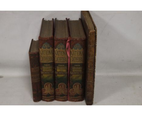 JOHN BRITTON - 'THE HISTORY AND ANTIQUITIES OF THE CATHEDRAL CHURCH OF SALISBURY ; Illustrated with a series of engravings, o