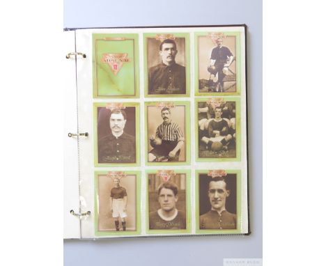 The Captain of Arsenal Futera Platinum Collection of Collectors Cards album, Limited Release Edition in a folder of clear pla